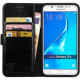 Rosso Element PU Θήκη Πορτοφόλι Samsung Galaxy J7 2016 - Black (8719246151118)