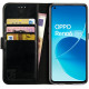 Rosso Element PU Θήκη Πορτοφόλι Oppo Reno6 5G - Black (8719246365959)