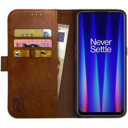 Rosso Element PU Θήκη Πορτοφόλι OnePlus Nord CE 2 5G - Brown (8719246353710)