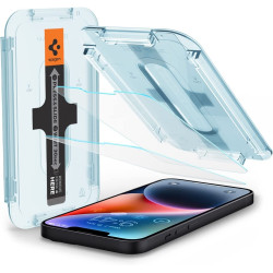 Spigen Tempered Glass GLAS.tR EZ Fit - Αντιχαρακτικό Γυαλί Οθόνης Apple iPhone 14 Plus / 13 Pro Max - 2 Τεμάχια (AGL03375)