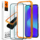 Spigen GLAS.tR ALIGNmaster - Αντιχαρακτικό Fullface Γυάλινο Tempered Glass Apple iPhone 14 Pro - 2 Τεμάχια - Black (AGL05216)