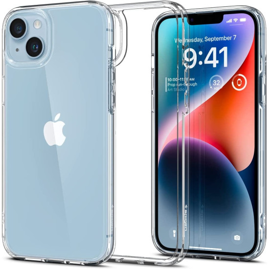 Spigen Ultra Hybrid Θήκη Apple iPhone 14 - Crystal Clear (ACS05040)