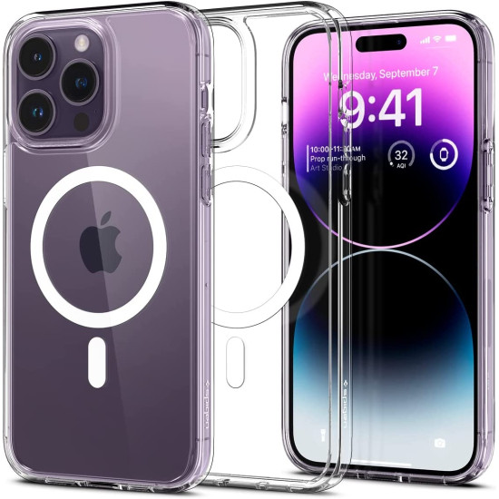 Spigen Ultra Hybrid MagFit - Θήκη MagSafe Apple iPhone 14 Pro Max - White (ACS04825)