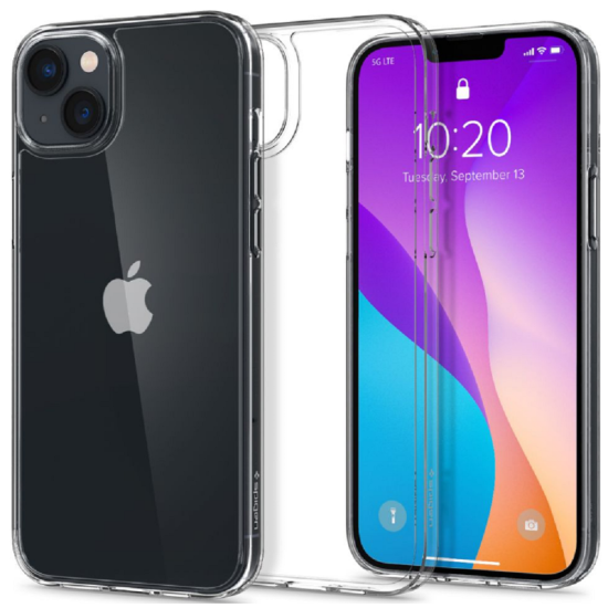 Spigen Air Skin Hybrid Θήκη Apple iPhone 15 Plus / 14 Plus - Crystal Clear (ACS04886)