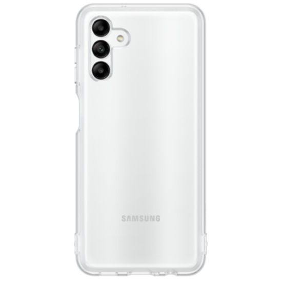 Official Samsung Θήκη Σιλικόνης Soft Clear Cover - Samsung Galaxy A04s - Transparent (EF-QA047TTEGWW)