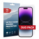 Rosso Ultra Clear Screen Protector - Μεμβράνη Προστασίας Οθόνης - Apple iPhone 14 Pro - 2 Τεμάχια (8719246369711)
