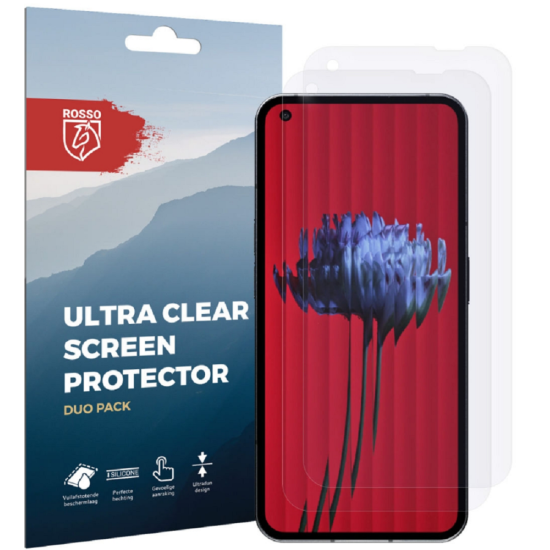 Rosso Ultra Clear Screen Protector - Μεμβράνη Προστασίας Οθόνης - Nothing Phone 1 - 2 Τεμάχια (8719246369384)