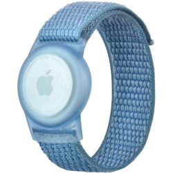Tech-Protect Nylon for Kids - Λουράκι / Θήκη Καρπού Apple AirTag 2 / 1 για Παιδιά - Blue (9113 90 00BL)