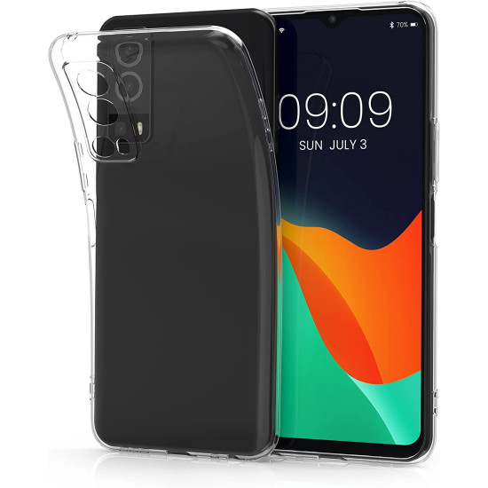 KWmobile Διάφανη Θήκη Σιλικόνης Vivo Y72 5G - Transparent (60147.03)