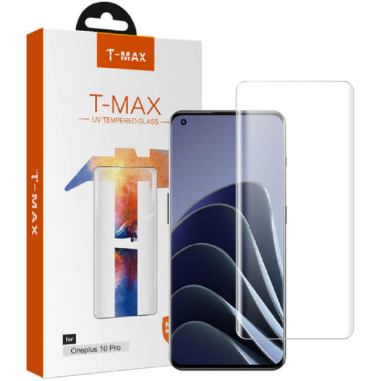 T-MAX Liquid Full Glue 3D Tempered Glass - Σύστημα Προστασίας Οθόνης OnePlus 10 Pro (5206015053214)