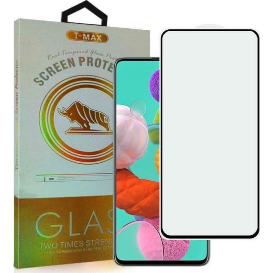 T-Max Premium 3D Tempered Glass Full Glue Fluid Despensing - Αντιχαρακτικό Γυαλί Οθόνης Apple iPhone 14 Pro Max - Black (5206015066702)