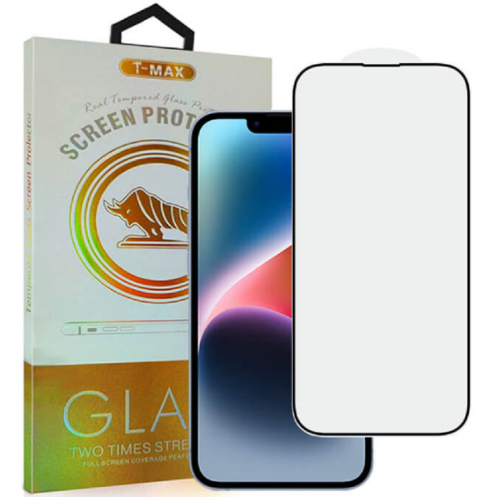 T-Max Premium 3D Tempered Glass Full Glue Fluid Despensing - Αντιχαρακτικό Γυαλί Οθόνης Apple iPhone 14 Plus - Black (5206015066658)