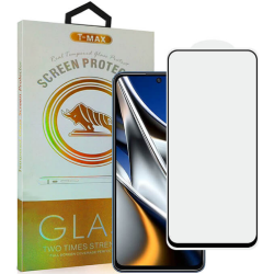 T-Max Premium 3D Tempered Glass Full Glue Fluid Despensing - Αντιχαρακτικό Γυαλί Οθόνης Xiaomi Poco X4 Pro 5G - Black (5206015013379)