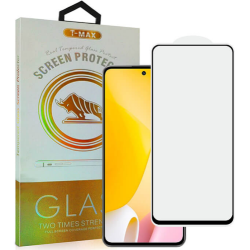 T-Max Premium 3D Tempered Glass Full Glue Fluid Despensing - Αντιχαρακτικό Γυαλί Οθόνης Xiaomi 12 Lite - Black (5206015012716)