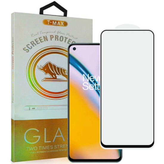 T-Max Premium 3D Tempered Glass Full Glue Fluid Despensing - Αντιχαρακτικό Γυαλί Οθόνης OnePlus Nord 2 5G - Black (5206015011023)