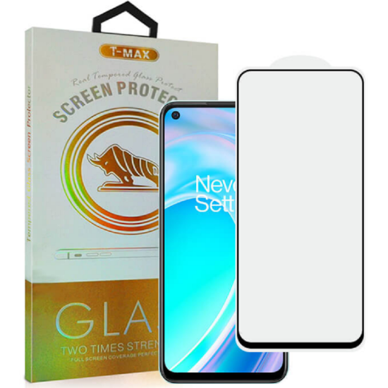T-Max Premium 3D Tempered Glass Full Glue Fluid Despensing - Αντιχαρακτικό Γυαλί Οθόνης OnePlus Nord CE 2 Lite 5G - Black (5206015011047)