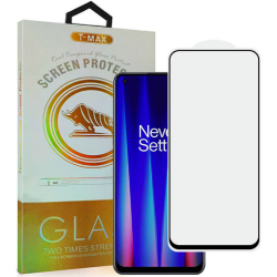 T-Max Premium 3D Tempered Glass Full Glue Fluid Despensing - Αντιχαρακτικό Γυαλί Οθόνης OnePlus Nord CE 2 5G - Black (5206015011030)