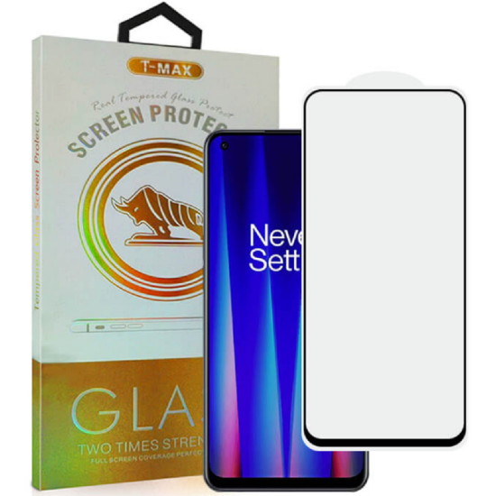 T-Max Premium 3D Tempered Glass Full Glue Fluid Despensing - Αντιχαρακτικό Γυαλί Οθόνης OnePlus Nord CE 2 5G - Black (5206015011030)