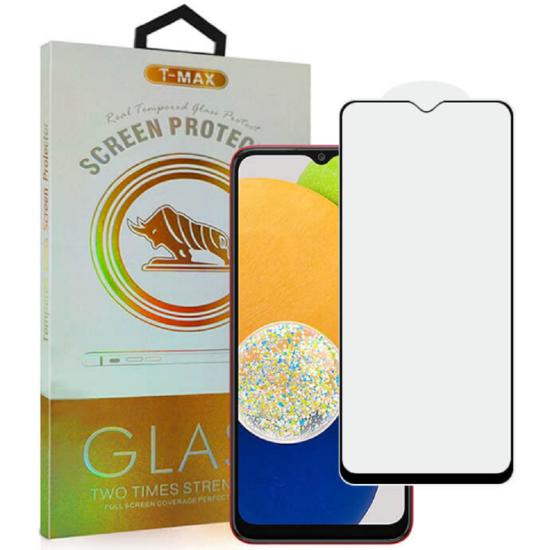 T-Max Premium 3D Tempered Glass Full Glue Fluid Despensing - Αντιχαρακτικό Γυαλί Οθόνης Samsung Galaxy A03 - Black (5206015011689)