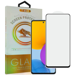 T-Max Premium 3D Tempered Glass Full Glue Fluid Despensing - Αντιχαρακτικό Γυαλί Οθόνης Samsung Galaxy M52 5G - Black (5206015012006)