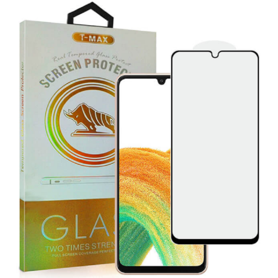 T-Max Premium 3D Tempered Glass Full Glue Fluid Despensing - Αντιχαρακτικό Γυαλί Οθόνης Samsung Galaxy A33 5G - Black (5206015011702)