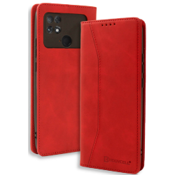 Bodycell Θήκη - Πορτοφόλι Xiaomi Poco C40 - Red (5206015004308)