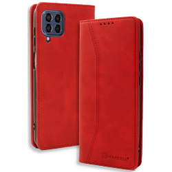 Bodycell Θήκη - Πορτοφόλι Samsung Galaxy M33 - Red (5206015016035)