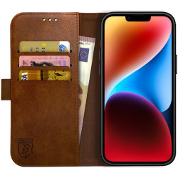 Rosso Element PU Θήκη Πορτοφόλι Apple iPhone 14 Plus - Brown (8719246369445)