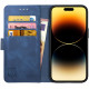Rosso Element PU Θήκη Πορτοφόλι Apple iPhone 14 Pro Max - Blue (8719246369506)