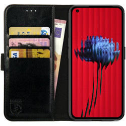 Rosso Element PU Θήκη Πορτοφόλι Nothing Phone 1 - Black (8719246369346)