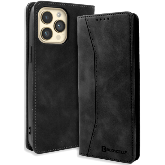 Bodycell Θήκη - Πορτοφόλι Apple iPhone 14 Pro - Black (5206015014611)