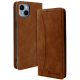 Bodycell Θήκη - Πορτοφόλι Apple iPhone 14 - Brown (5206015013966)