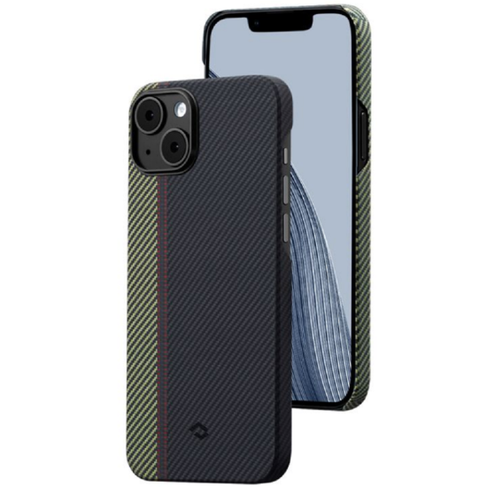 Pitaka Fusion Weaving MagEZ Case 3 - MagSafe Θήκη Aramid Fiber Body Apple iPhone 14 Plus - 0.95mm - 600D - Overture (FO1401M)