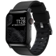Nomad Active Band Pro - Αδιάβροχο Δερμάτινο Λουράκι με Σιλικόνη - Apple Watch Ultra/SE/11/10/9/8/7/6/5/4 (49/46/45/44mm) - Black (NM1A41BNW0)