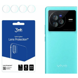 3MK Hybrid Glass Camera Protector - Αντιχαρακτικό Υβριδικό Προστατευτικό Γυαλί για Φακό Κάμερας Vivo X80 - 4 Τεμάχια (5903108477055)