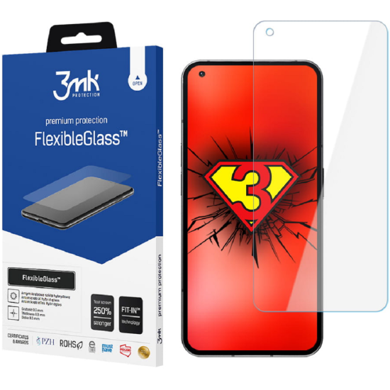 3MK Premium Flexible Glass - Αντιχαρακτικό Υβριδικό Προστατευτικό Γυαλί Οθόνης - Nothing Phone 1 - 0.3mm (5903108487672)
