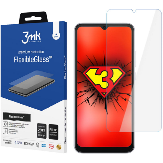 3MK Premium Flexible Glass - Αντιχαρακτικό Υβριδικό Προστατευτικό Γυαλί Οθόνης - Xiaomi Redmi 10A - 0.3mm (5903108487283)