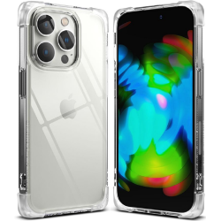 Ringke Fusion Bumper - Ανθεκτική Σκληρή Θήκη με Matte TPU Bumper - Apple iPhone 14 Pro - Clear (8809881263007)