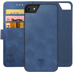 Rosso Element 2 in 1 - PU Θήκη Πορτοφόλι Apple iPhone SE 2022 / 2020 / 8 / 7 - Blue (8719246324864)