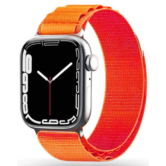 Tech-Protect Nylon Pro Λουράκι - Apple Watch Ultra/SE/11/10/9/8/7/6/5/4 (49/46/45/44mm) - Orange (9490713928356)