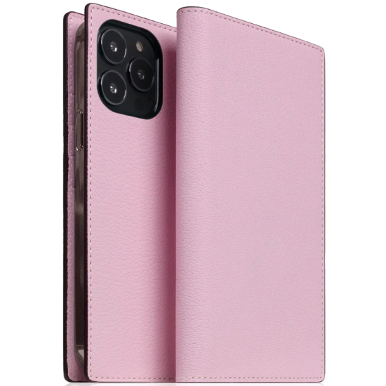 SLG Design D9 France Chevere Sully Leather - Δερμάτινη Θήκη - Πορτοφόλι Flip Apple iPhone 14 Pro Max - Barapapa (SD-D9C-DC-IP14PM-BP)