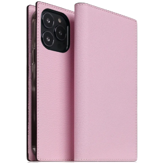 SLG Design D9 France Chevere Sully Leather - Δερμάτινη Θήκη - Πορτοφόλι Flip Apple iPhone 14 Pro - Barapapa (SD-D9C-DC-IP14P-BP)