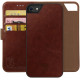 Rosso Element 2 in 1 - PU Θήκη Πορτοφόλι Apple iPhone SE 2022 / 2020 / 8 / 7 - Brown (8719246324857)