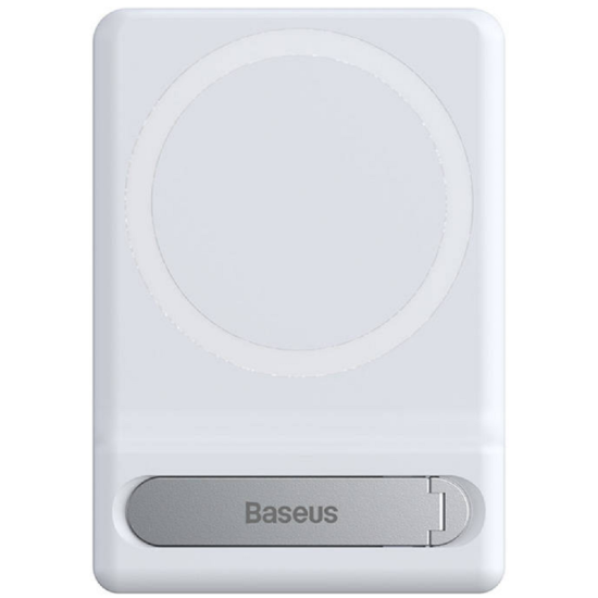 Baseus Foldable Magnetic Bracket - Μαγνητική Βάση Στήριξης MagSafe για Κινητά / Smartphone iPhone 14 / 13 / 12 - White (LUXZ010002)