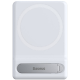 Baseus Foldable Magnetic Bracket - Μαγνητική Βάση Στήριξης MagSafe για Κινητά / Smartphone iPhone 14 / 13 / 12 - White (LUXZ010002)