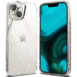 Ringke Air Θήκη Σιλικόνης Apple iPhone 15 Plus / 14 Plus - Glitter Clear (8809881263380)