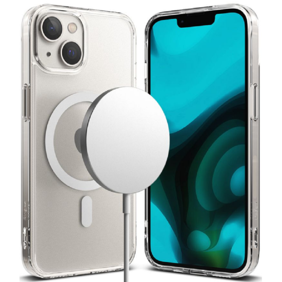 Ringke Fusion Magnetic Θήκη MagSafe Apple iPhone 15 Plus / 14 Plus - Matte Clear (8809881263298)