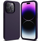 Ringke Silicone - Ανθεκτική Θήκη Σιλικόνης - Apple iPhone 14 Pro - Deep Purple (8809881268040)