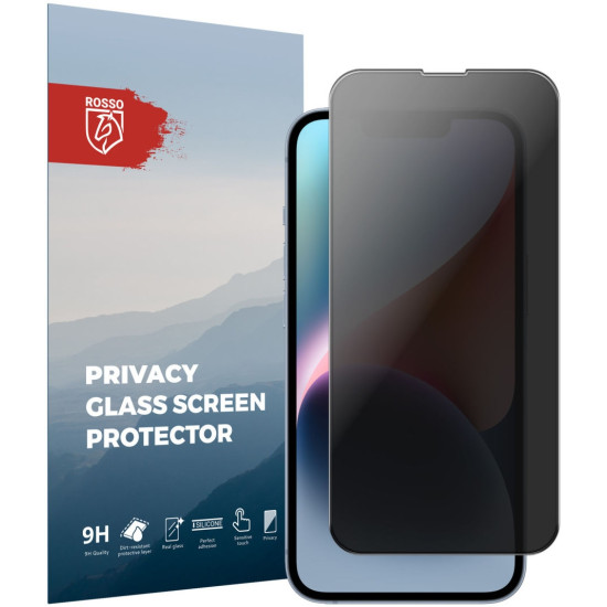 Rosso Tempered Glass Privacy - Αντιχαρακτικό Γυαλί Προστασίας Απορρήτου Οθόνης Apple iPhone 14 (8719246376283)