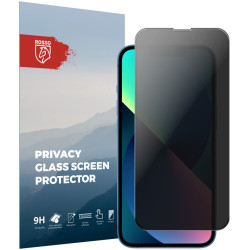Rosso Tempered Glass Privacy - Αντιχαρακτικό Γυαλί Προστασίας Απορρήτου Οθόνης Apple iPhone 13 / 13 Pro (8719246376276)